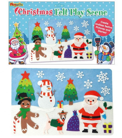 Christmas Felt Play Scene Christmas Felt Play Scene