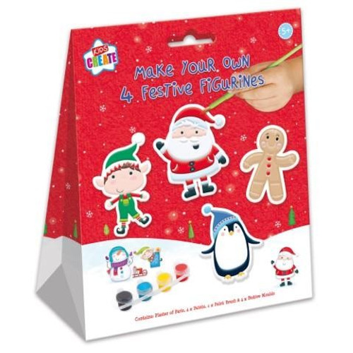 Paint Your Own Festive Figurines Paint Your Own Festive Figurines