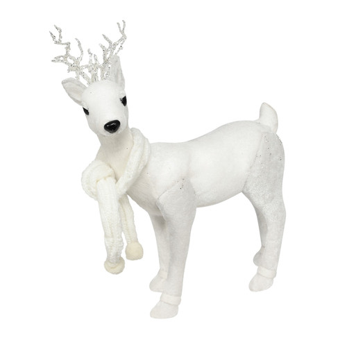Winter Wonderland Velvet White Deer Winter Wonderland Velvet White Deer