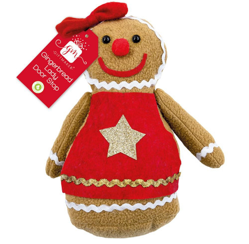 Gingerbread Lady Door Stopper (28cm) - Discontinued