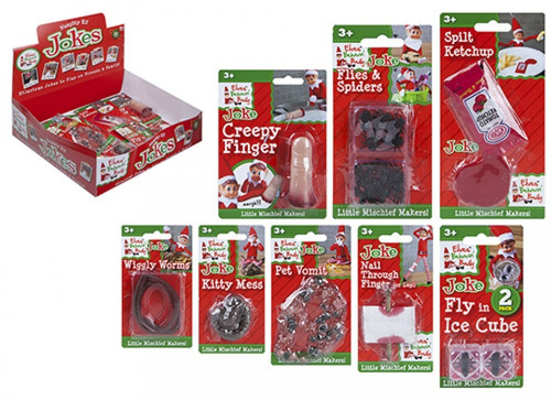 Deluxe Single Naughty Elf Jokes (8 Asstd) Deluxe Single Naughty Elf Jokes (8 Asstd)
