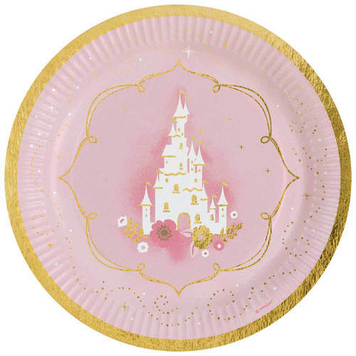Princess for a Day Paper Plates (23cm)