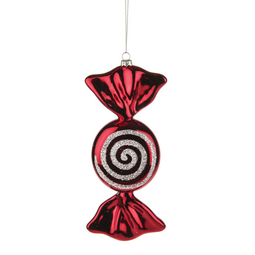 Candy Swirl Ornament  (12cm) 