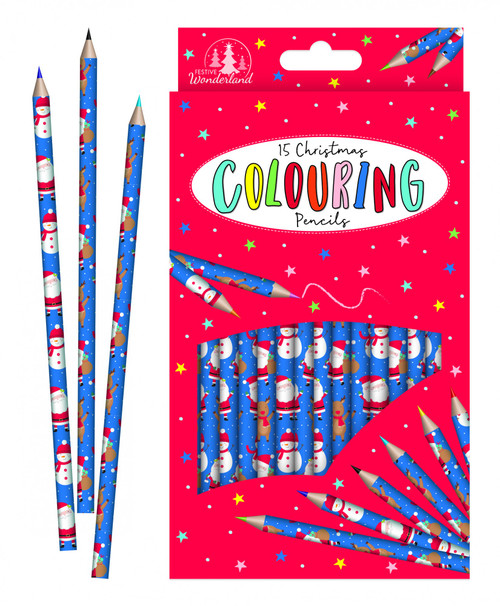 Christmas Colouring Pencils (Pack of 15) Christmas Colouring Pencils (Pack of 15)