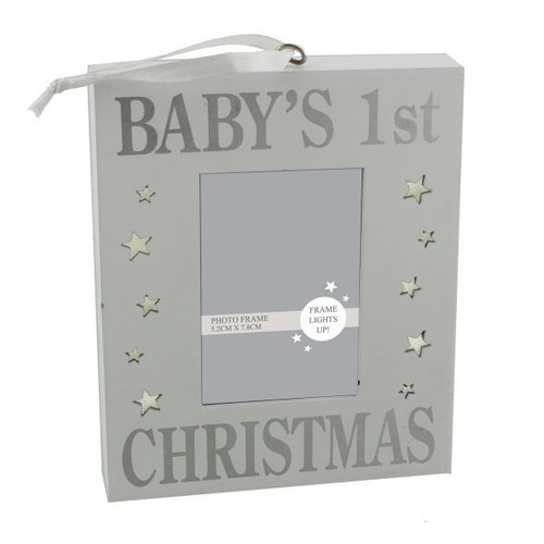 Light Up Mdf Wall Plaque Babys 1st Christmas by Juliana Light Up Mdf Wall Plaque Babys 1st Christmas by Juliana