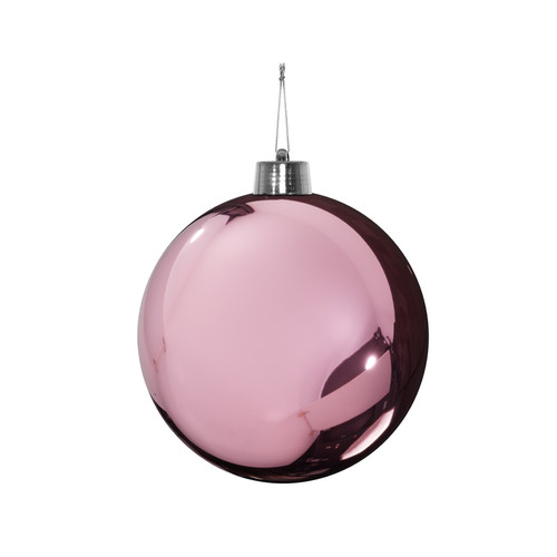 Pink Shiny Shatterproof Bauble (15cm) Pink Shiny Shatterproof Bauble (15cm)