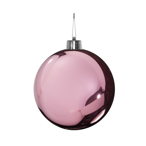Pink Shiny Shatterproof Bauble (20cm) Pink Shiny Shatterproof Bauble (20cm)