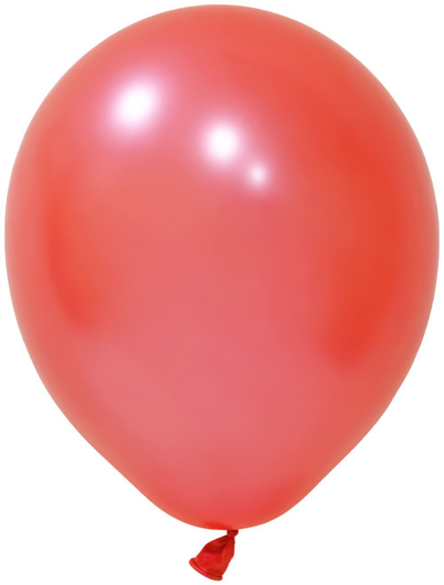 Red Metallic Latex Balloon 10inch (Pack of 100)
