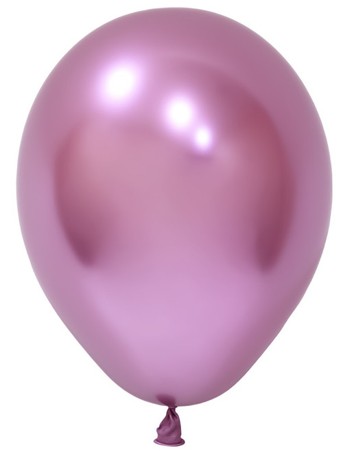 Pink Chrome Latex Balloon 5inch (Pack of 100)