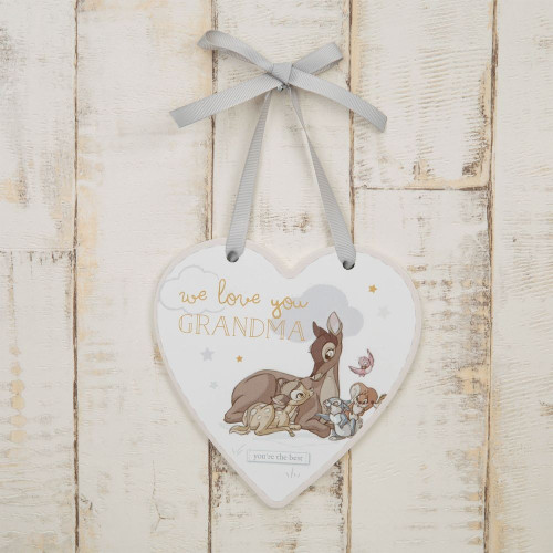 Disney Magical Beginnings Bambi Plaque - Grandma Disney Magical Beginnings Bambi Plaque - Grandma