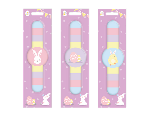 Easter LED Flashing Snap Band (Assorted) Easter LED Flashing Snap Band (Assorted)