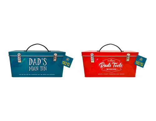 Dads DIY Tools Tin (Assorted Designs)