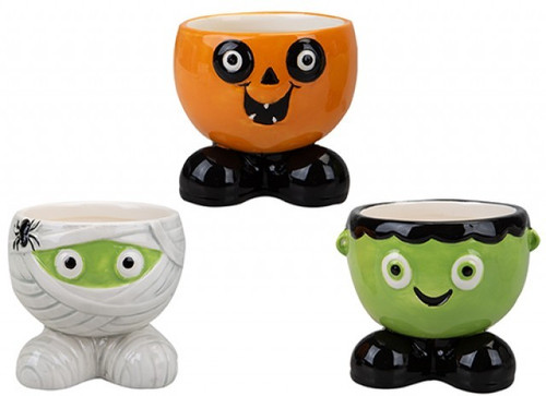 Halloween Ceramic Candy Bowl (Assorted) Halloween Ceramic Candy Bowl (Assorted)