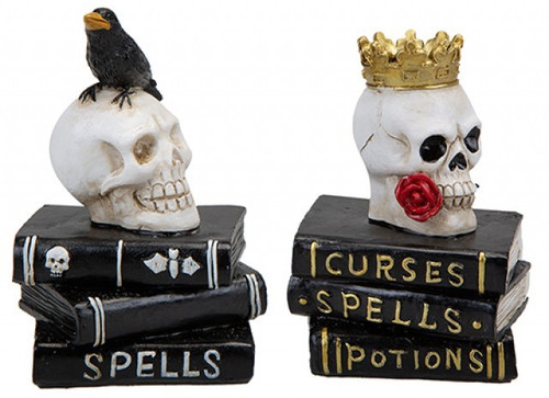 Skulls on Books Decoration (Assorted) Skulls on Books Decoration (Assorted)