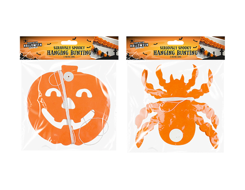 Halloween Bunting (Assorted) Halloween Bunting (Assorted)