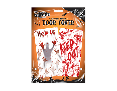 Halloween Scary Door Cover (Assorted)
