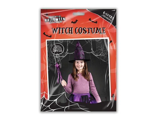 Children\'s Witch Costume (6-10 Years) Children\'s Witch Costume (6-10 Years)
