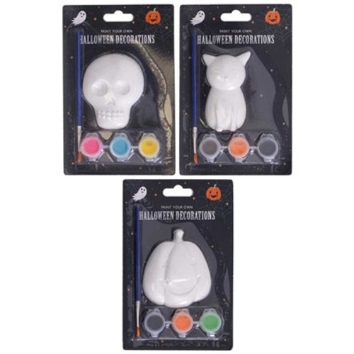 Paint Your Own Halloween Hanging Decorations (Assorted) Paint Your Own Halloween Hanging Decorations (Assorted)