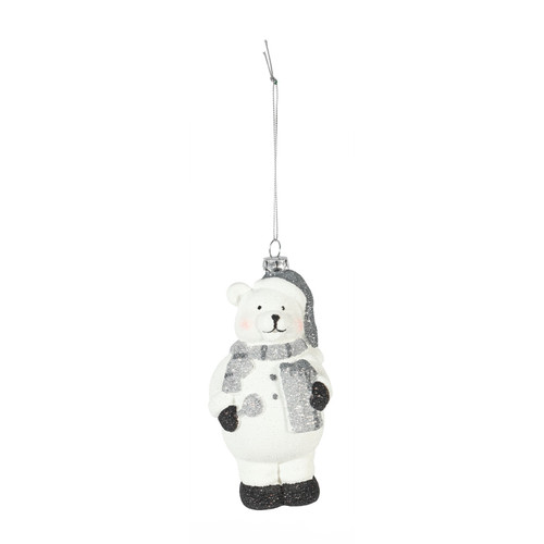 White Bear Hanging Decoration (13.5cm) White Bear Hanging Decoration (13.5cm)