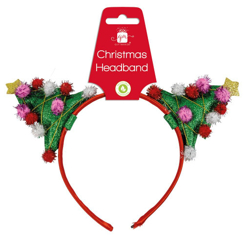 Pom Pom Christmas Tree Headband Pom Pom Christmas Tree Headband