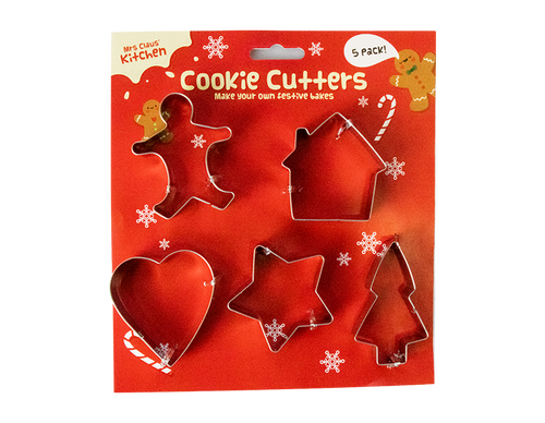 Christmas Cookie Cutters (5 Pack) Christmas Cookie Cutters (5 Pack)
