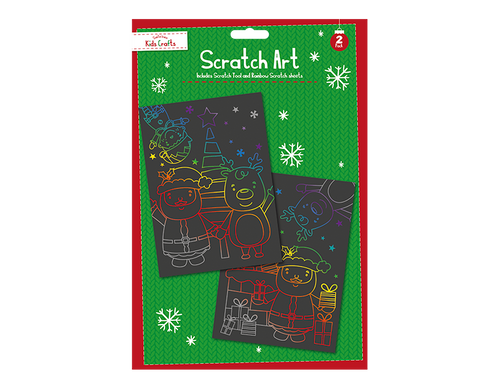 Christmas Scratch Art Christmas Scratch Art