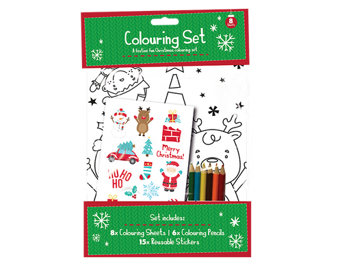 Festive Colouring Set