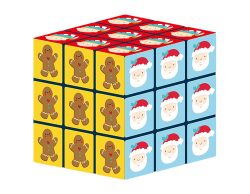 Festive Puzzle Cube Festive Puzzle Cube