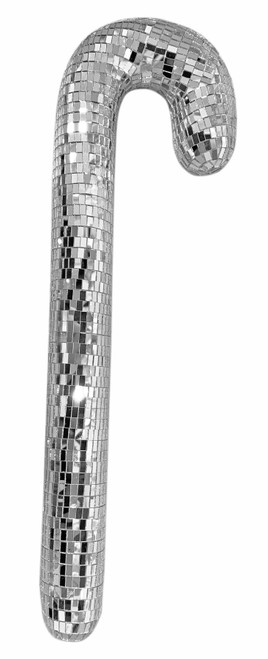 Mirror Candy Cane Decoration (48cm) Mirror Candy Cane Decoration (48cm)