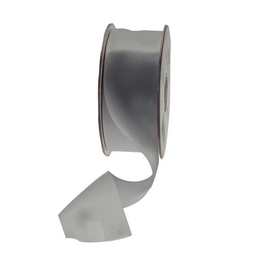 Silver Satin Ribbon (38mm) Silver Satin Ribbon (38mm)