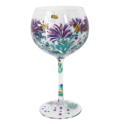 Thistles & Bees Gin Glass Thistles & Bees Gin Glass