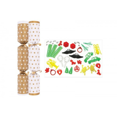 Box of 50 Gold Star Crackers (10 Inch) Box of 50 Gold Star Crackers (10 Inch)