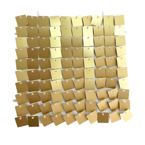 Matt Gold Sequin Wall (180 x 180cm) Matt Gold Sequin Wall (180 x 180cm)