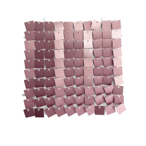 Matt Pink Sequin Wall (180 x 180cm) Matt Pink Sequin Wall (180 x 180cm)
