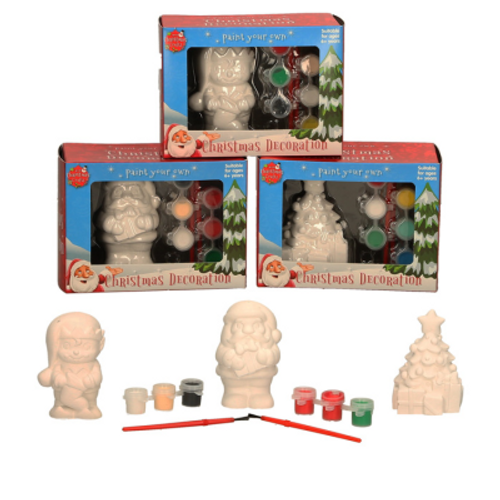 Paint Your Own Xmas Character (Assorted) Paint Your Own Xmas Character (Assorted)