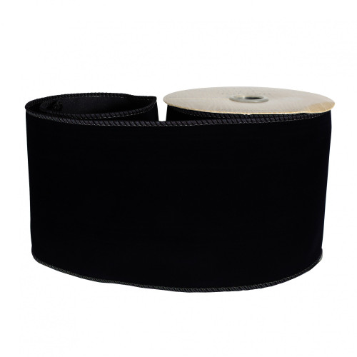 Black Velvet Ribbon (100mm x 9m) - Discontinued