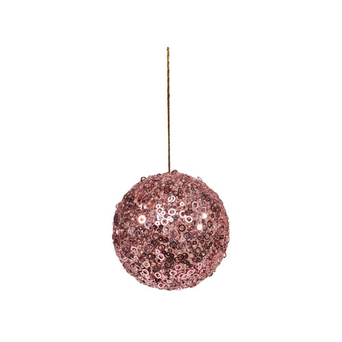 Pretty in Pink Glitter Bauble (Dia10cm) Pretty in Pink Glitter Bauble (Dia10cm)