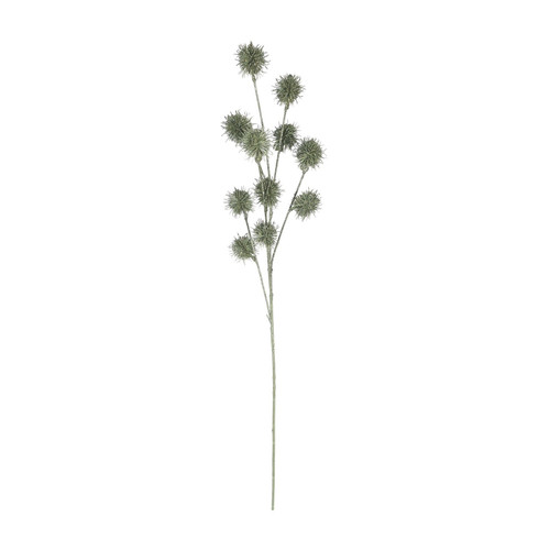 Green Glitter Thistle Stem Green Glitter Thistle Stem