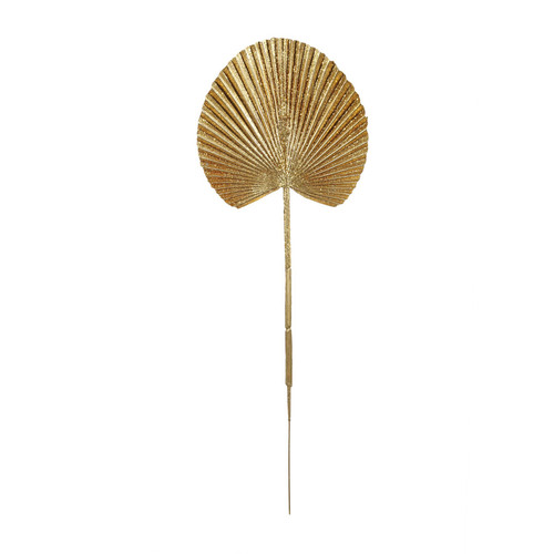 Gold Glitter Palm Stem Gold Glitter Palm Stem