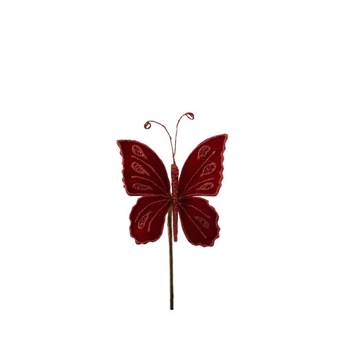 Red Velvet Butterfly (17cm) Red Velvet Butterfly (17cm)