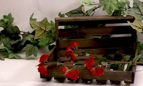Wild Rose Spray Red 70cm Wild Rose Spray Red 70cm