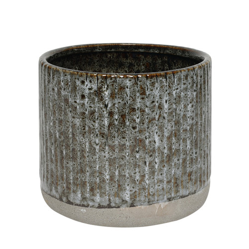 Grey Two-Tone Pot (17cm) - Discontinued