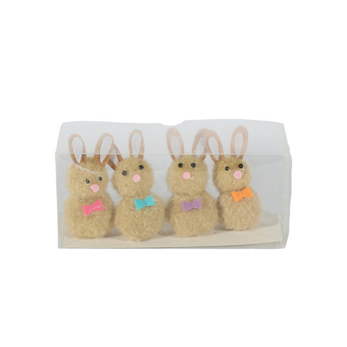 Bunnies in Clear Box (Pack of 4) Bunnies in Clear Box (Pack of 4)
