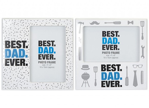 Dad Printed Photo Frame (4 x 6 inch) (Assorted Designs)