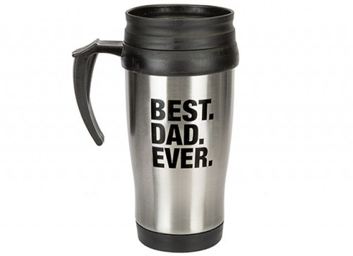 Stainless Steel Dad Travel Mug (Assorted Designs) Stainless Steel Dad Travel Mug (Assorted Designs)