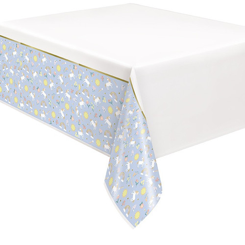 Dainty Unicorn Tablecover (54x84 Inch) (Assorted Designs) Dainty Unicorn Tablecover (54x84 Inch) (Assorted Designs)
