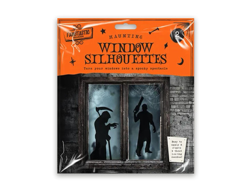 Spooky Window Silhouette