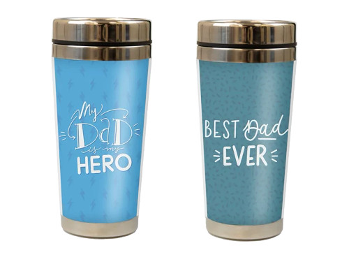 Fathers Day Travel Mug  (Assorted Designs)