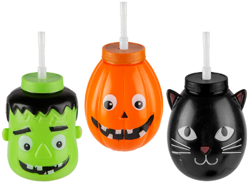 Halloween Novelty Drink Cup (Assorted) Halloween Novelty Drink Cup (Assorted)