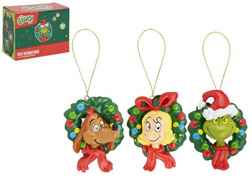 Grinch Tree Decorations (Assorted Designs) Grinch Tree Decorations (Assorted Designs)